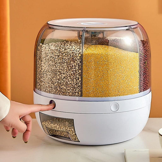 360 Degree Rotating Dry Food Dispenser