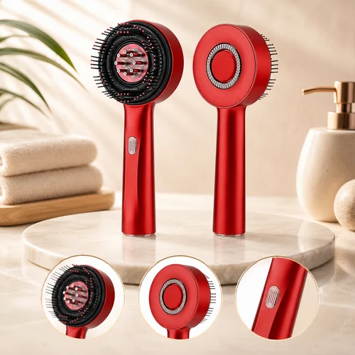 Scalp Massage Brush with Oil Applicator
