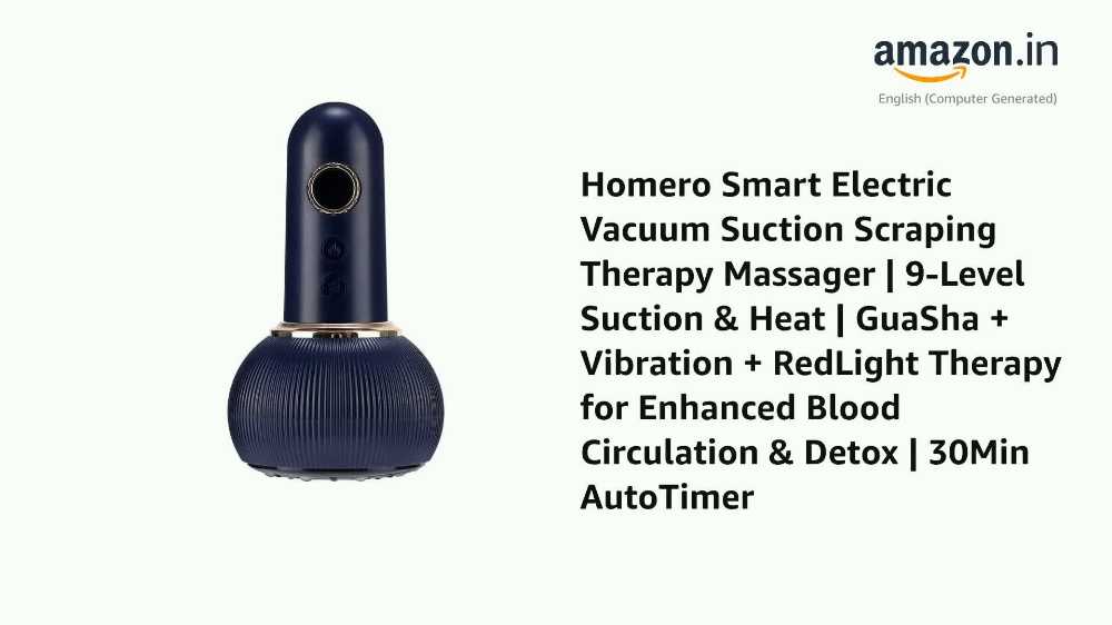 Smart Electric Vacuum Suction Scraping Therapy Massager